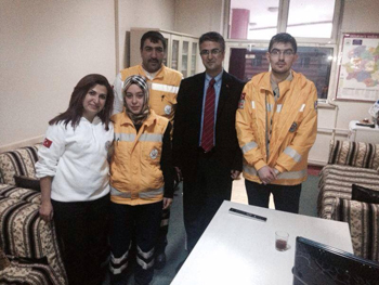 MHP Büyükşehir adayı Aydın, sağlık kuruluşlarını ziyaret etti...