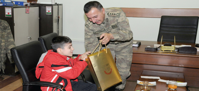 Öngay Paşa öğrencileri ağırladı