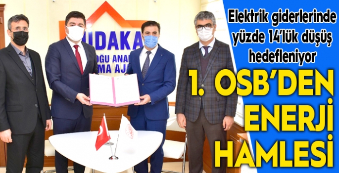 1.OSB’den enerji hamlesi