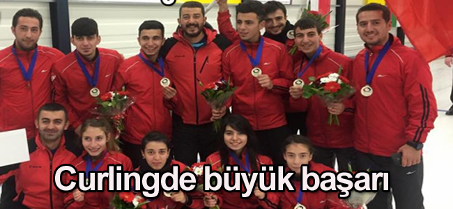 Curlingde büyük başarı