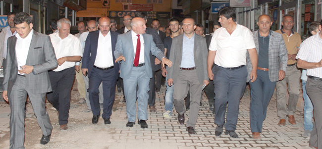 Başkan Sekmen ilçe turunda