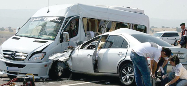 Trafik canavarı bayram yaptı