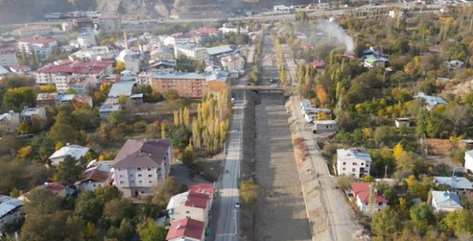 12 kilometrelik dere ıslah çalışmaları tamamlandı