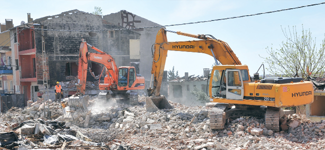 Kentsel dönüşüme  700 milyon TL harcandı 