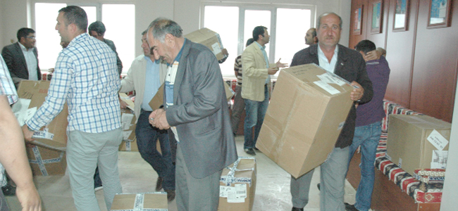 Erzurumlu ciritçilere KIYAFET YARDIMI