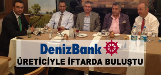 Denizbank üreticiyle buluştu