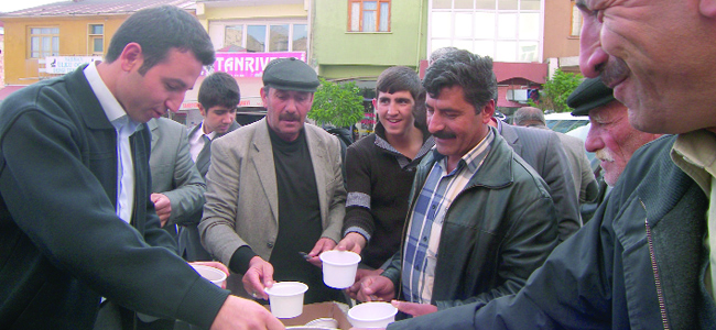 Esnaftan aşure günü etkinliği