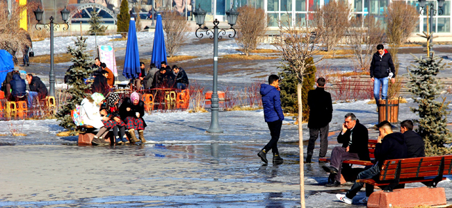 ERZURUM SON 50 YILIN EN SICAK OCAK AYINI YAŞIYOR