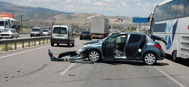 Bir yılda bin 337 kaza 31 ÖLÜ