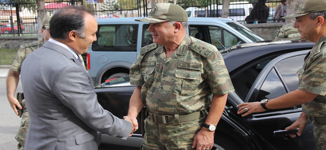 Yörük Paşa  birlikleri denetledi