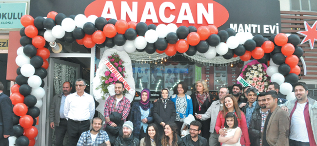 Anacan Mantı Evi açıldı