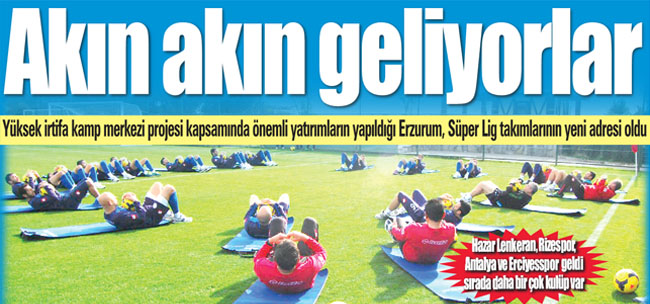 Akın akın geliyorlar
