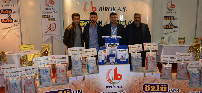 Birlik A.Ş standına yoğun ilgi