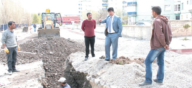 Pasinler şantiyeye döndü