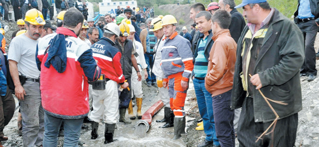 18 işçi hala kayıp