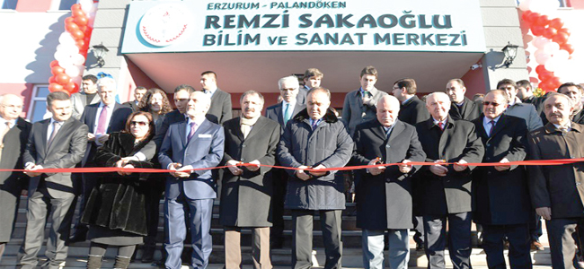 Sakaoğlu Bilim ve  Sanat Merkezi açıldı