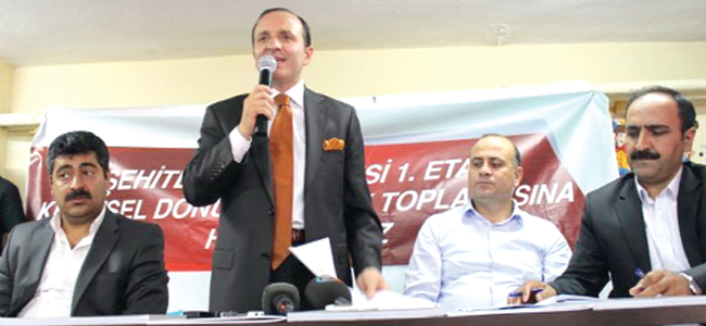 Şehitler 1. etap tamamlandı