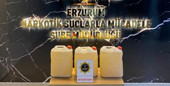 80 kilogram metamfetamin ele geçirildi