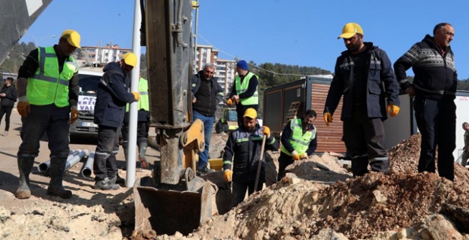 Adıyaman’ın altyapısını Büyükşehir onarıyor