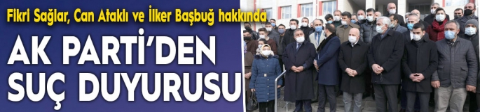 AK Parti'den suç duyurusu