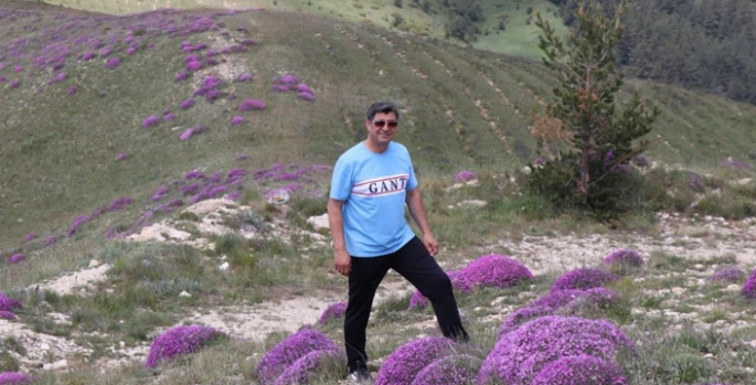 Akdağ'ın zirvesinde görsel şölen