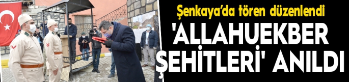 'Allahuekber Şehitleri' anıldı