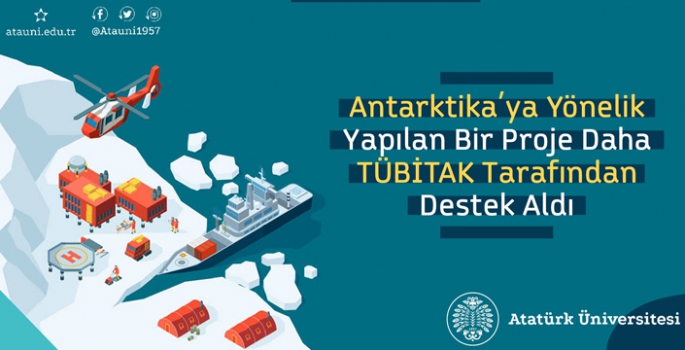 Antarktika’ya yönelik yapılan proje destek aldı