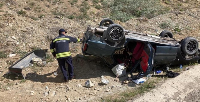 Aşkale’de trafik kazası: 1 yaralı