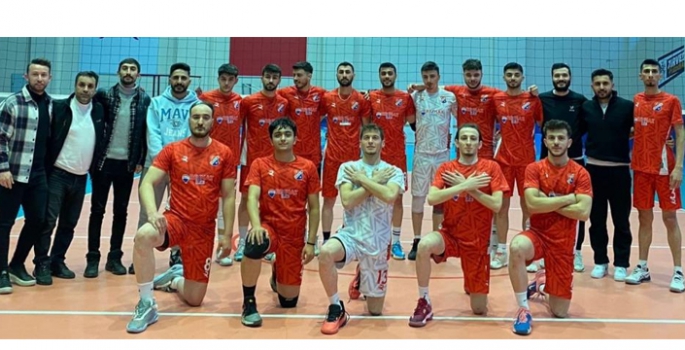 Aşkale voleybolda fırtına gibi esiyor