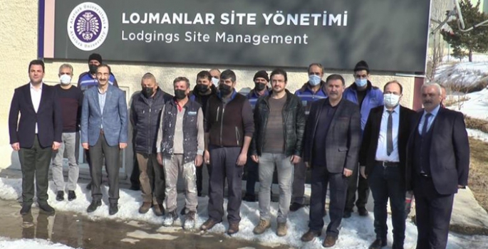 Atatürk Üniversitesi lojman site yönetiminden işçi açıklaması