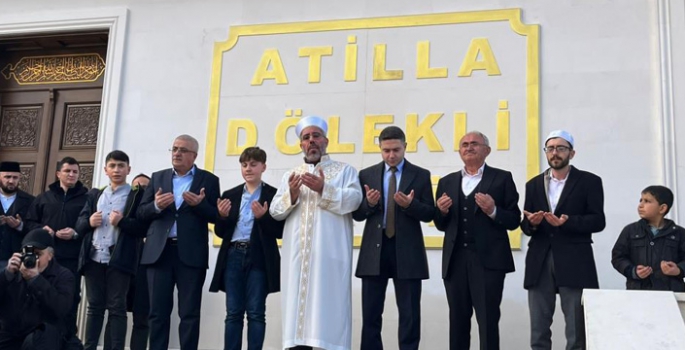 Atilla Dölekli Camii açıldı