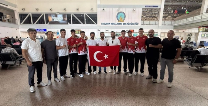 Avrupa şampiyonası için İtalya’ya uçtular