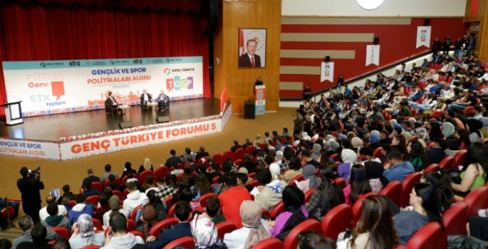 Bakan Bak, Erzurum'da Genç Türkiye Forumu'na katıldı
