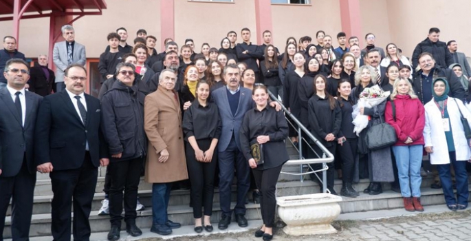 Bakan Tekin Erzurum’da…