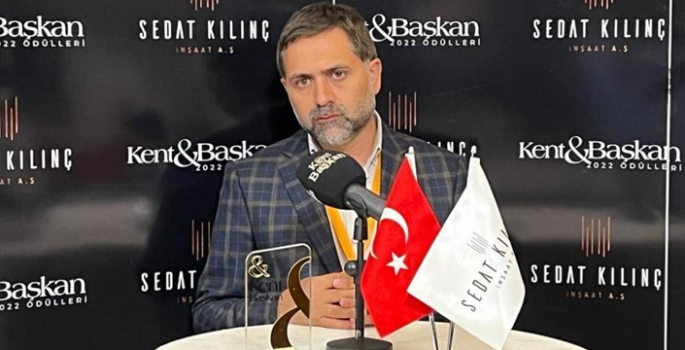 Başkan Uçar’a ‘sıfır atık’ ödülü