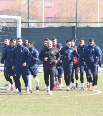 BB Erzurumspor, Çaykur Rizespor maç hazırlıklarını sürdürdü