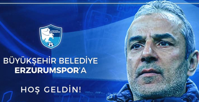 Büyükşehir Belediye Erzurumspor’da İsmail Kartal dönemi