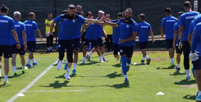 BB Erzurumspor kuvvet çalıştı