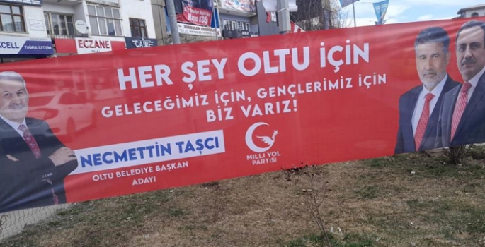 BBP’den Taşçı’ya pankart tepkisi