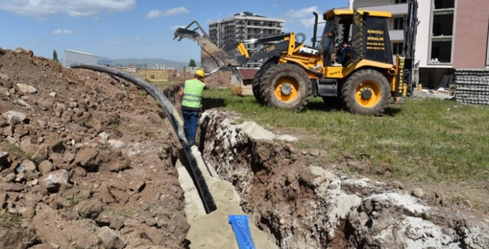 Büyükşehir altyapı çalışmalarına aralıksız devam ediyor