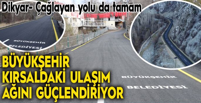 Büyükşehir kırsaldaki ulaşım ağını güçlendirmeye devam ediyor