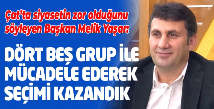 Çat Belediye Başkanı Yaşar gazetecilerle bir araya geldi