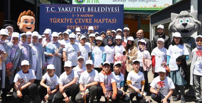 Çevre ödüllü belediyeden çevre haftası etkinliği