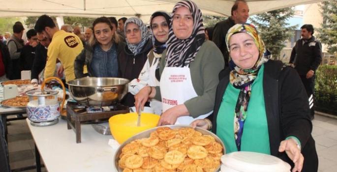 Coğrafi işaretli yemekler kursiyerlere öğretiliyor