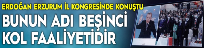 Cumhurbaşkanı Erdoğan: Bunun adı beşinci kol faaliyetidir