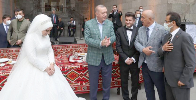 Cumhurbaşkanı Erdoğan Çakır çiftini kabul etti