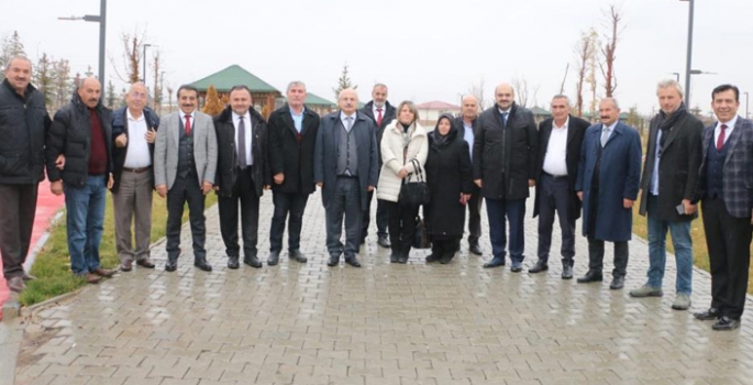 EBB meclis üyelerine Aziziye’de yatırım turu