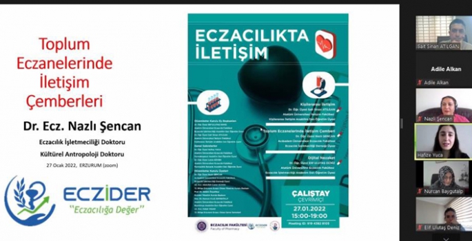 “Eczacılıkta İletişim” çalıştayı düzenlendi