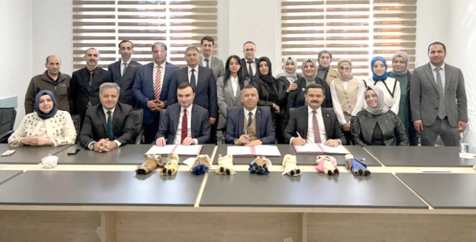 Ehramlı bez bebekler üç ilçeyi buluşturdu