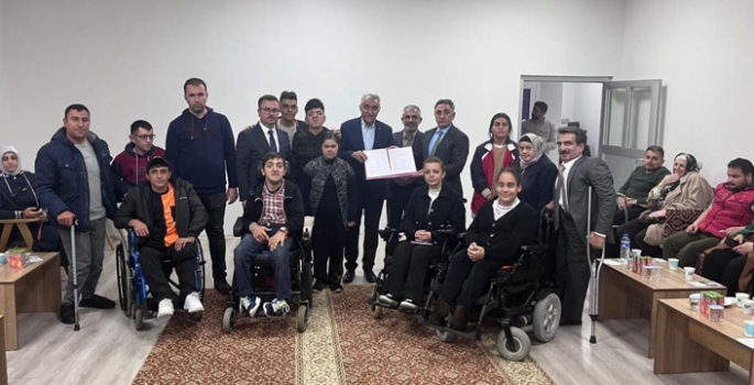 Engellilere istihdam garantili kurs